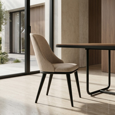 Concepteur de chaises Chaise en bois Chaise de salle à manger Luxe Bois neuf Meubles Chaises neufs