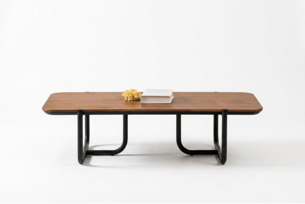 Table basse Salon Design Table Basse Tables Meubles Marron Tables Bois