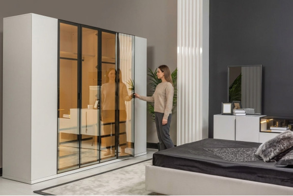 Meubles armoire Armoire Style italien Armoires de chambre de luxe