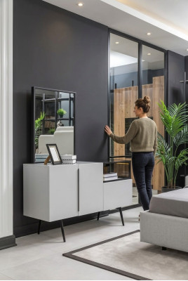 Exquis commode minimaliste pour chambre à coucher de style moderne