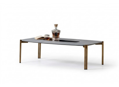 Table basse Table basse Salon Blanc Luxueux Tables basses Design Bois
