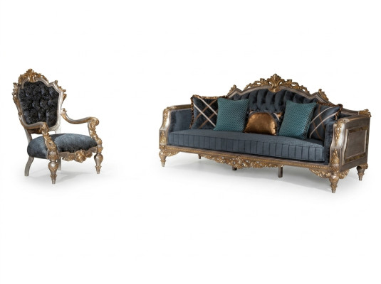Ensemble de canapé 3+1 siège canapé siège garniture table basse 3pcs. Ensemble de mobilier de suite