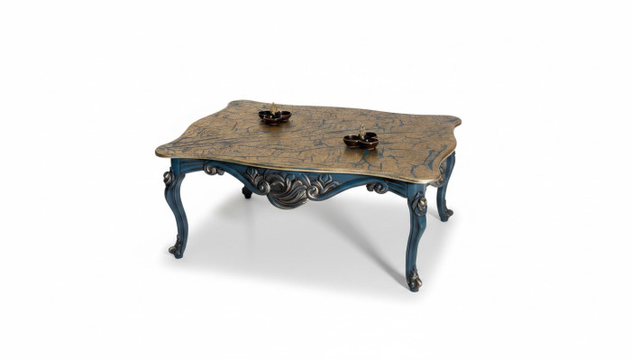 Table basse Tables d'appoint Salon Table basse de luxe en bois Design