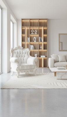 Chesterfield Design Fauteuil Rembourrage Luxe Canapés en Textile 1 Place Royal