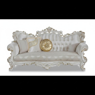Conception de siège rembourré canapé canapé 3 places canapé Chesterfield canapés en tissu textiles