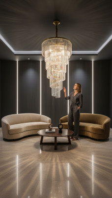 Lustre de luxe Plafonnier Luminaire Salon Blanc Moderne Lampes