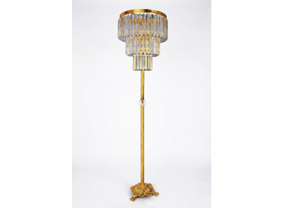 Lampe de sol en or Lampes Meubles Luminaire Debout Salon neuf Moderne