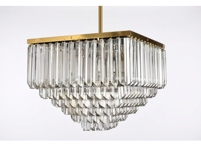 Lustre plafonnier suspension lampe neuve Salon doré Moderne