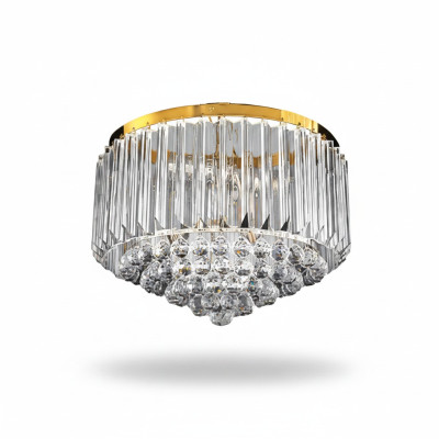 Lustre Plafond Éclairage Moderne Cristal Nouveau Luxe Salon