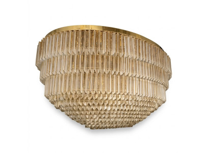 Lustre plafond nouvelle pièce luxueuse couleur or style moderne
