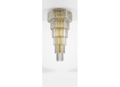 Lustres de style moderne, design de plafonnier de luxe, nouveau or