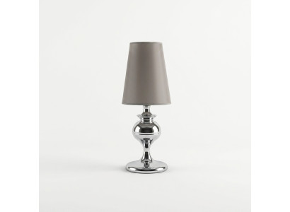 Lampe de table Lampe de lecture Luminaire Lampe de chevet Gris Métal Salon