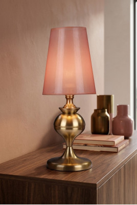 Lampe de table Lampe design Éclairage moderne Table nouvelle de luxe rouge