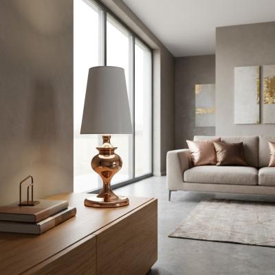 Lampe de table Blanche Table de chevet nouveau style Bureau moderne Salon