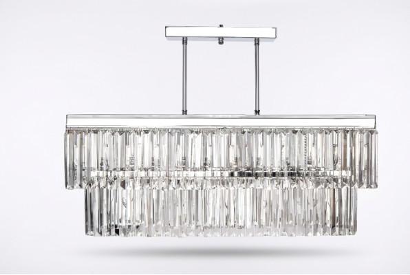 Lustre Plafonnier Style Moderne Salon Nouveau Gris