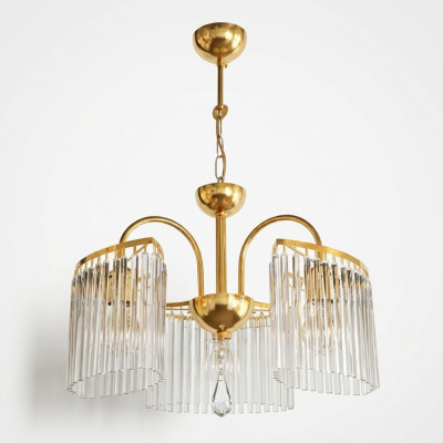 Lustre Plafonnier Lampe de chambre Lustre doré neuf