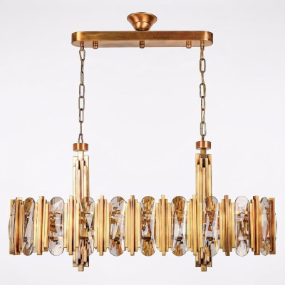 Lustre Moderne Plafonniers Salon Cristal Chambre
