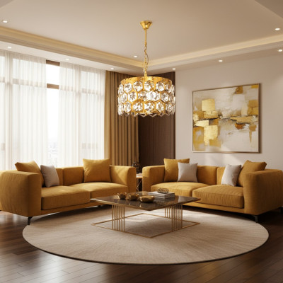Lustre Plafonnier Lampe de plafond Luminaire Moderne Salon neuf