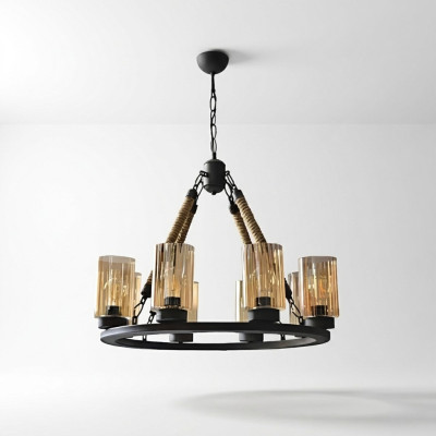 Lustre moderne Lampe suspendue plafonnier Nouveau Luminaire Noir