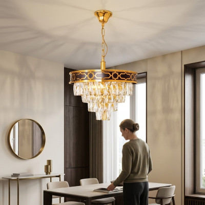 Lustre de luxe Lustre Plafond Lampe suspendue Lampe suspendue neuf Cristal
