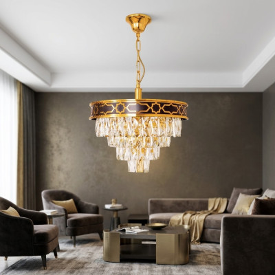 Lustre de luxe Lustre Plafond Lampe suspendue Lampe suspendue neuf Cristal