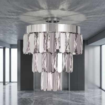 Lustre Cristal Plafonnier Lampe de plafond Lustre de salon