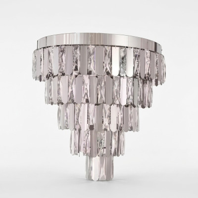 Lustre moderne en cristal Lumière suspendue pour le salon Lumière de plafond