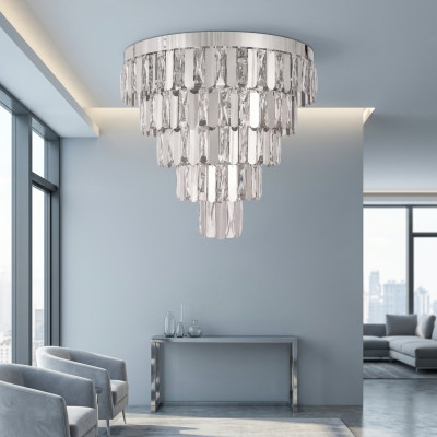 Lustre Luminaire Plafonnier Salon Lampe de plafond Lumière Luxe