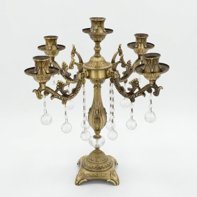 Lampe de table en cristal, lampe de chevet de luxe, salon doré moderne
