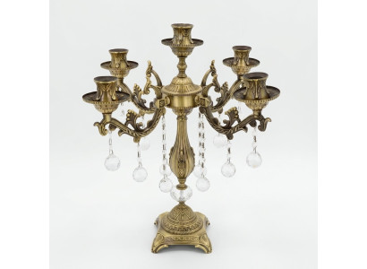 Lampe de table en cristal, lampe de chevet de luxe, salon doré moderne
