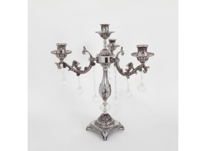 Lampe de table lampe de chevet luminaire lampe de table de luxe salon argent
