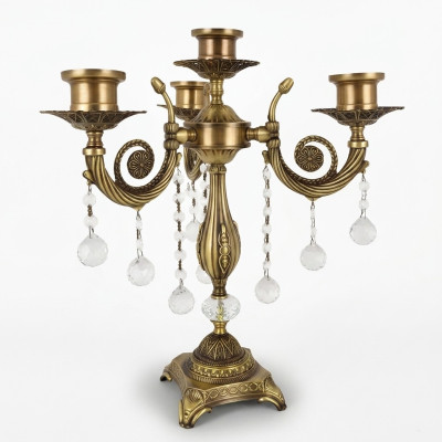 Lampe de table Table de chevet Lampe de luxe Luminaire Lampes de table en forme de bougeoir