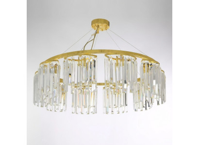 Lampe ronde en cristal Lampe de plafond Lumière de plafond Lampes Lustre