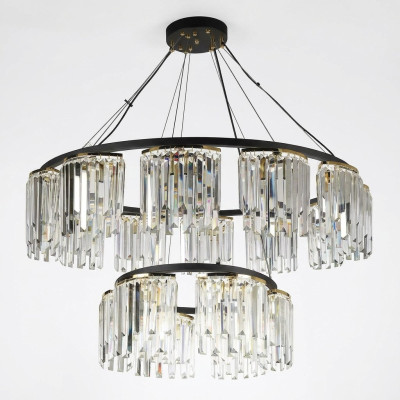 Lustres Lustre Lumière de plafond Moderne Lampe Ronde Design en Cristal