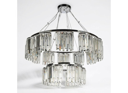 Lustre Luminaire moderne Plafonnier rond Lampe design en cristal Lumières