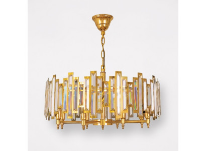 Lustre Lustre en cristal neuf Lampe or Salon de luxe