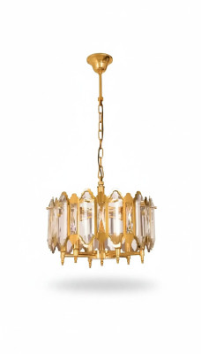 Lustre Salon Style Moderne Luminaire Or Chambre Luxe