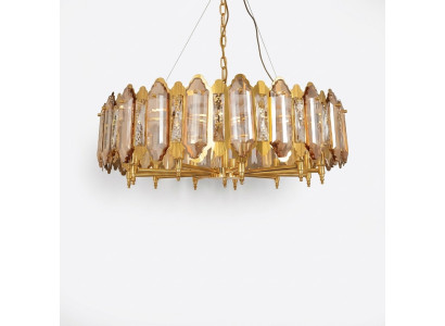 Lustre Cristal Salon Éclairage Plafond Lumière Moderne Nouveau