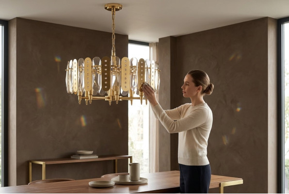 Lustre Lampe de plafond Salon Luminaire Plafonnier Lampes