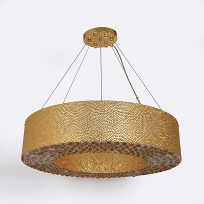 Lustre moderne doré Éclairage du salon Plafonnier Lampe