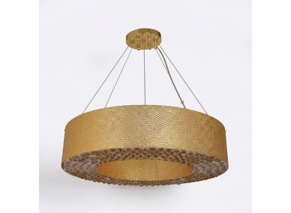 Lustre moderne doré Éclairage du salon Plafonnier Lampe