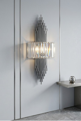 Lampe murale design Lampe murale de luxe Luminaire Lampe Appliques murales Cristal