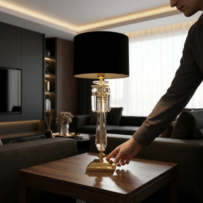 Lampe de table Lampe Salon Moderne Lampes de chevet Chambre à coucher nouvelle