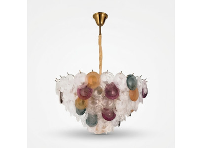 Lustre Style Moderne Abat-jour de Plafond en Cristal pour Salon