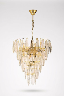 Lustre Luminaire Lampe Suspension Salon neuf Moderne doré