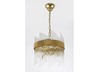 Lustre de plafond style lumière moderne de plafond lampe de salon lumière or