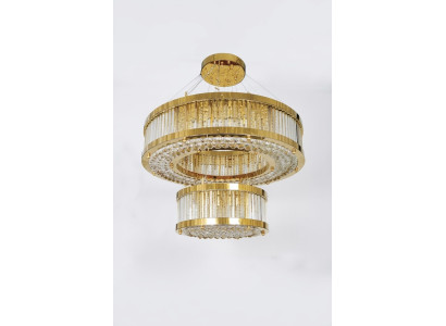 Lampe de plafond Salon Style Moderne Lustre de plafond Luxueux Lampe en Cristal