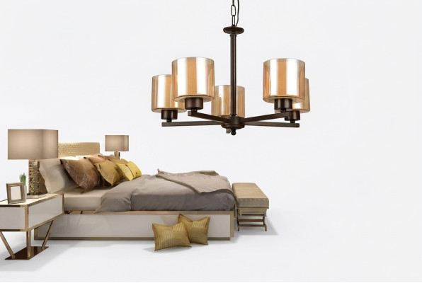 Lustre salon Style Moderne Lampe Suspendue Chambre Luxe Nouvelle