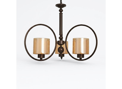 Plafonnier Luxe Luminaire Salon Lustre Suspension Verre neuf