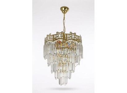 Lustre Luminaire Suspension Lampe Salon Plafonnier Cristal